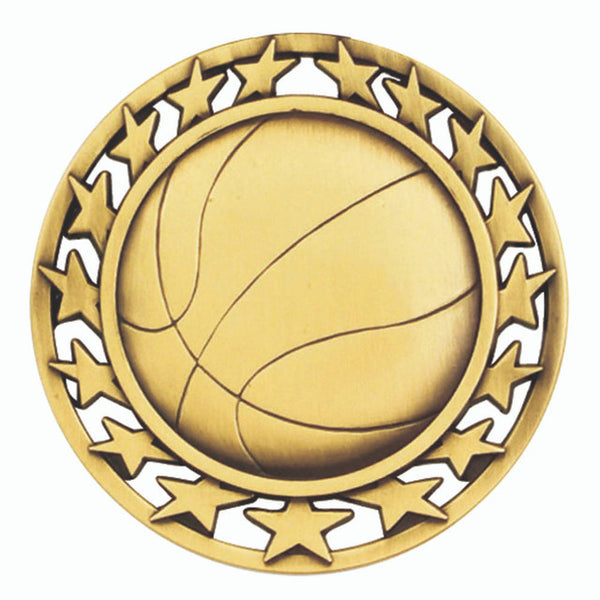 SM Basketball Medal 2.5"