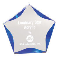 Luminary Star Acrylic Award LST7
