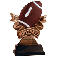 RR703 Football Ribbon Resin